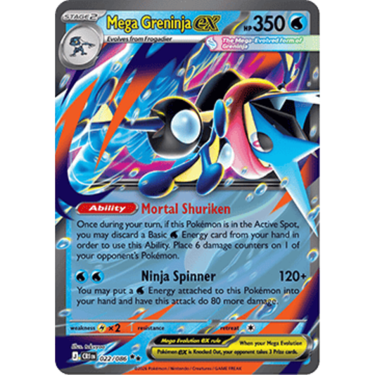 CRI 022 - Mega Greninja ex