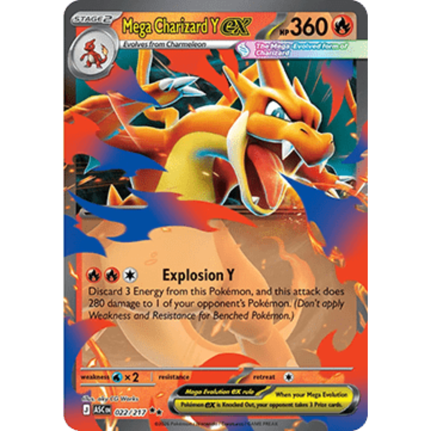ASC 022 - Mega Charizard Y ex