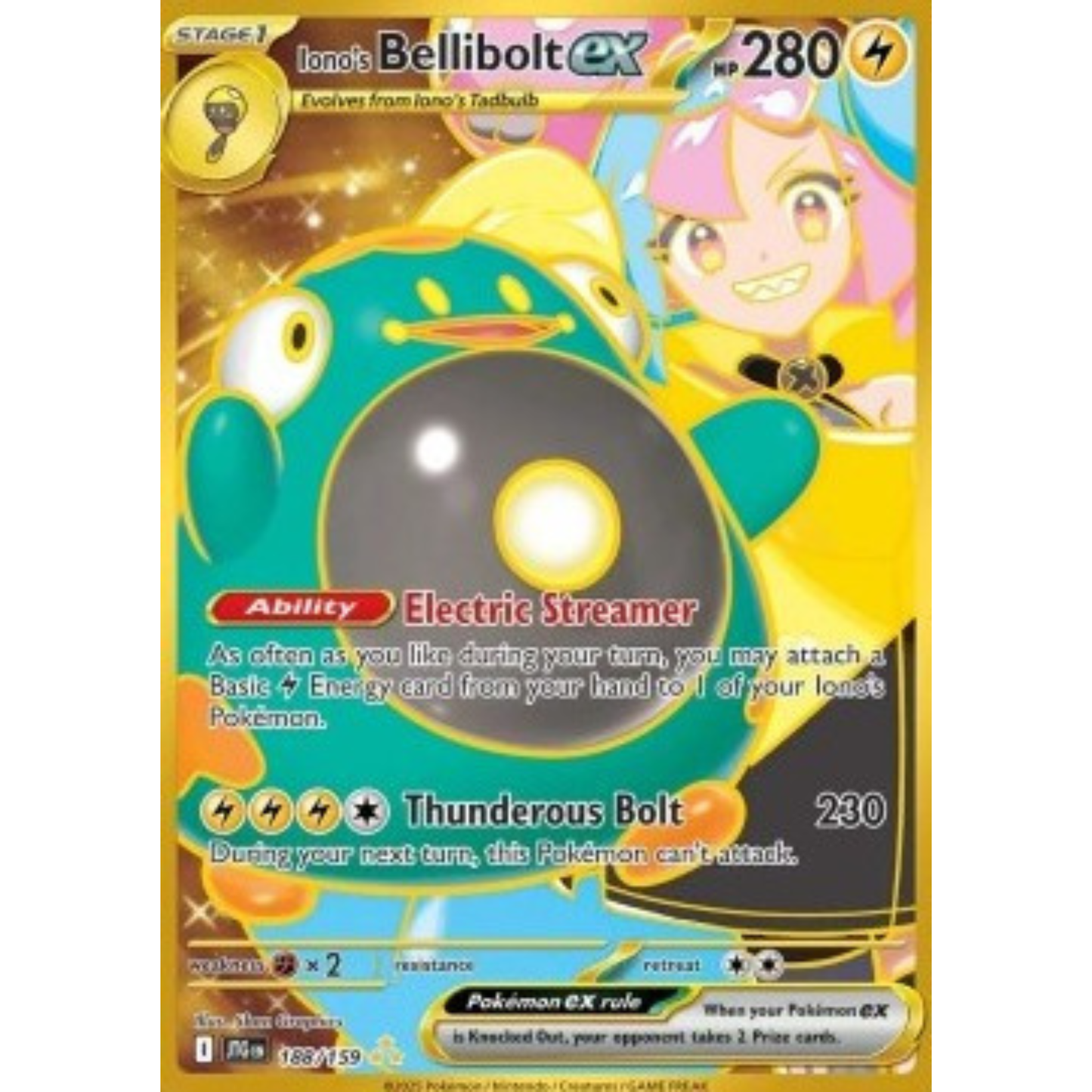 JTG 188 - Iono's Bellibolt ex