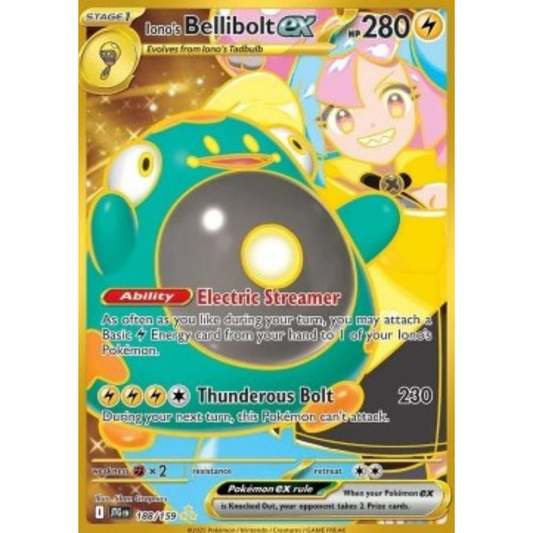 JTG 188 - Iono's Bellibolt ex