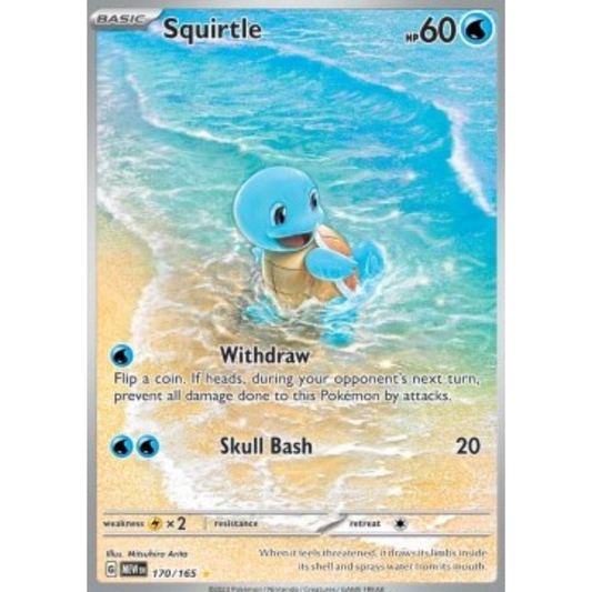 MEW 170 - Squirtle (Excellent / Near mint)