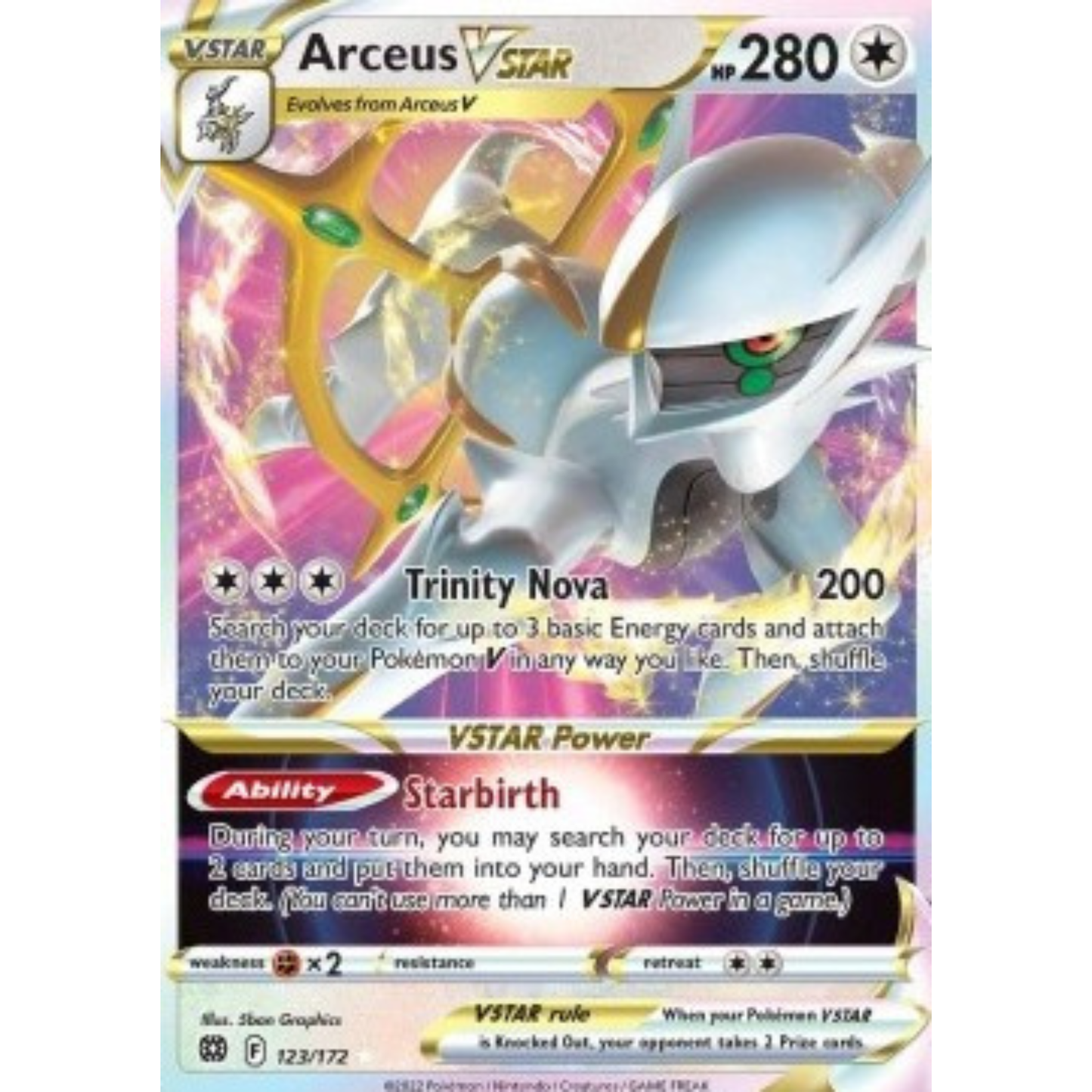 BRS 123 - Arceus VSTAR