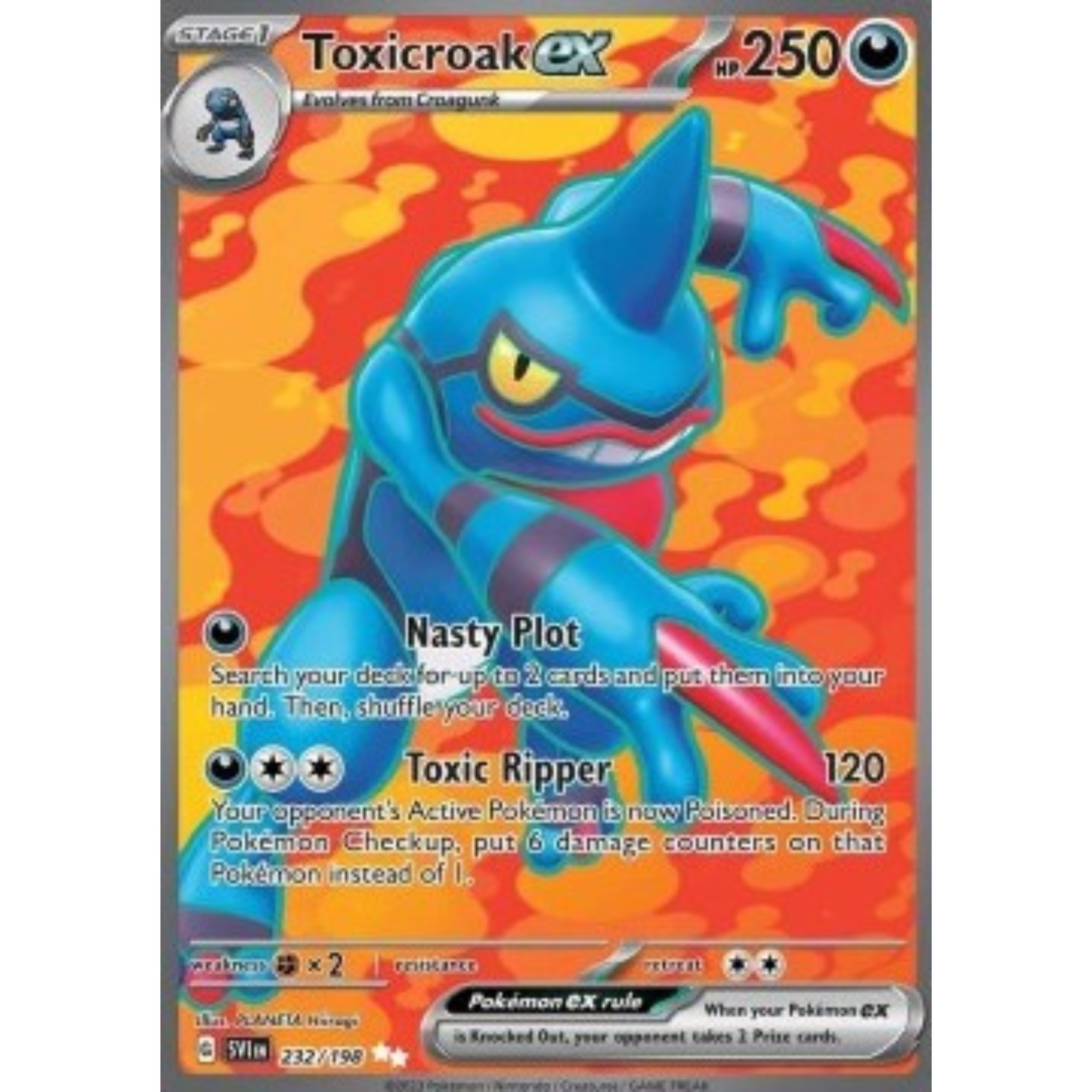 SVI 232 - Toxicroak ex