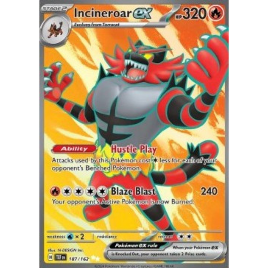 TEf 187 - Incineroar ex