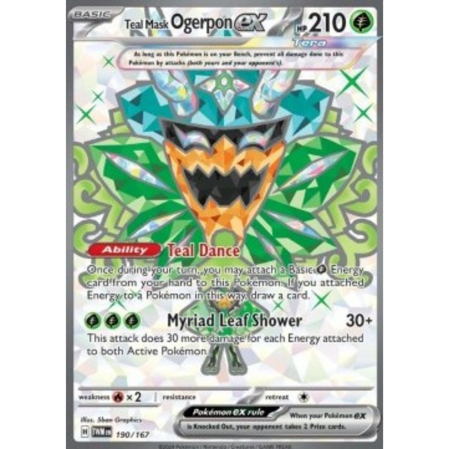TWM 190 - Teal Mask Ogerpon ex