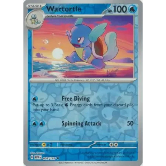 MEW 008 - Wartortle Reverse