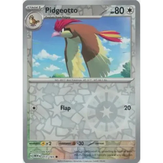 MEW 017 - Pidgeotto Reverse