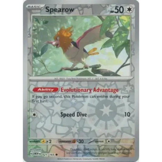 MEW 021 - Spearow Reverse