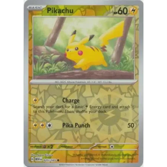 MEW 025 - Pikachu Reverse