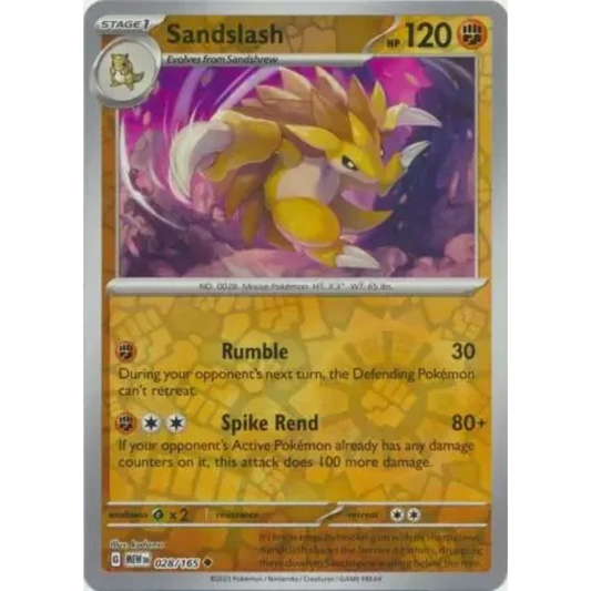 MEW 028 - Sandlash Reverse