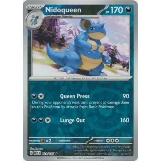 MEW 031 - Nidoqueen Reverse
