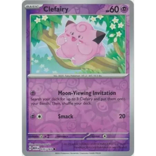 MEW 035 - Clefairy Reverse