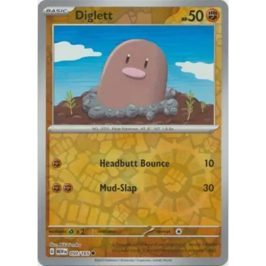 MEW 050 - Diglett Reverse