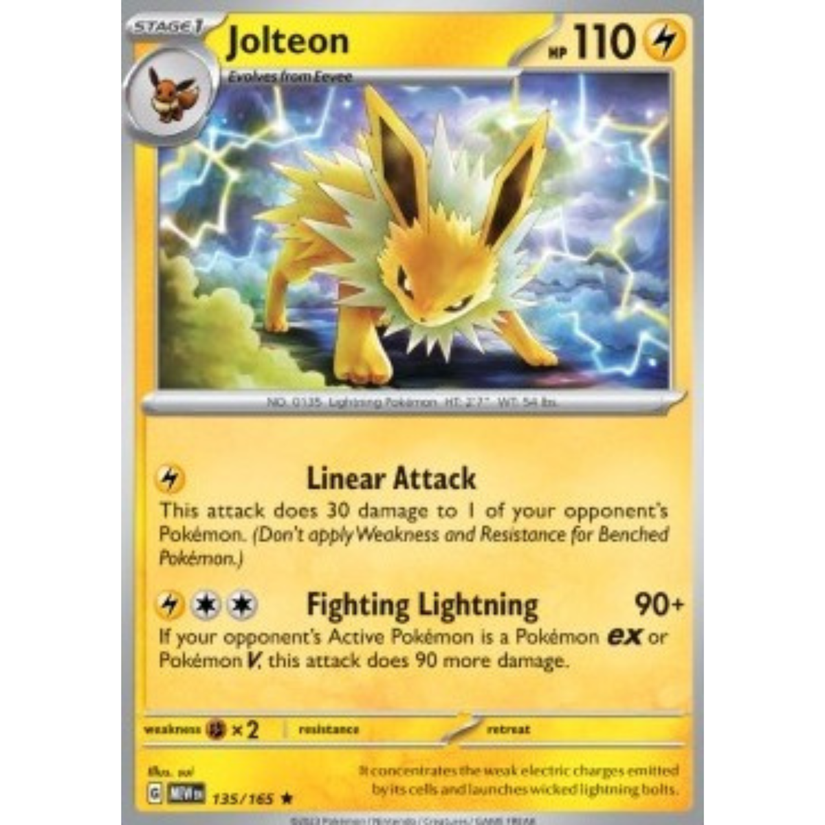 MEW 135 - Jolteon Holo