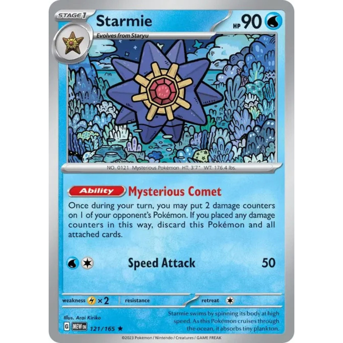 MEW 121 - Starmie