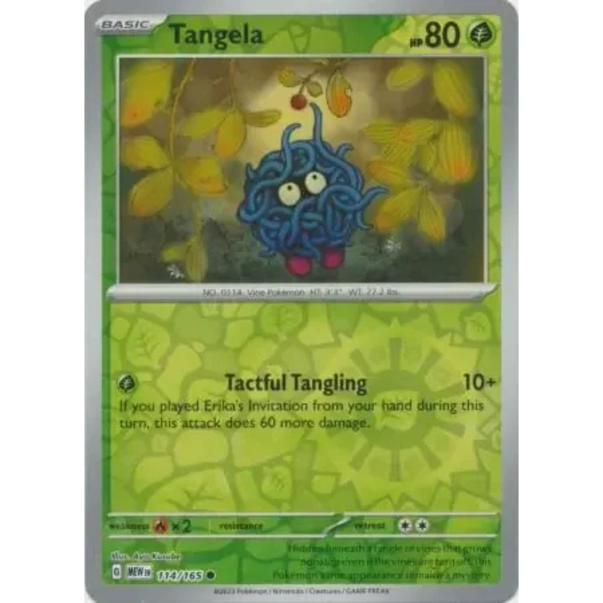 MEW 114 - Tangela Reverse