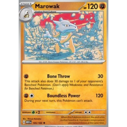 MEW 105 - Marowak Holo
