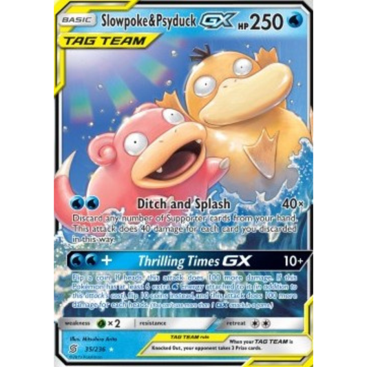 UNM 35 - Slowpoke & Psyduck GX