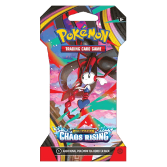 Chaos Rising sleeved booster pack