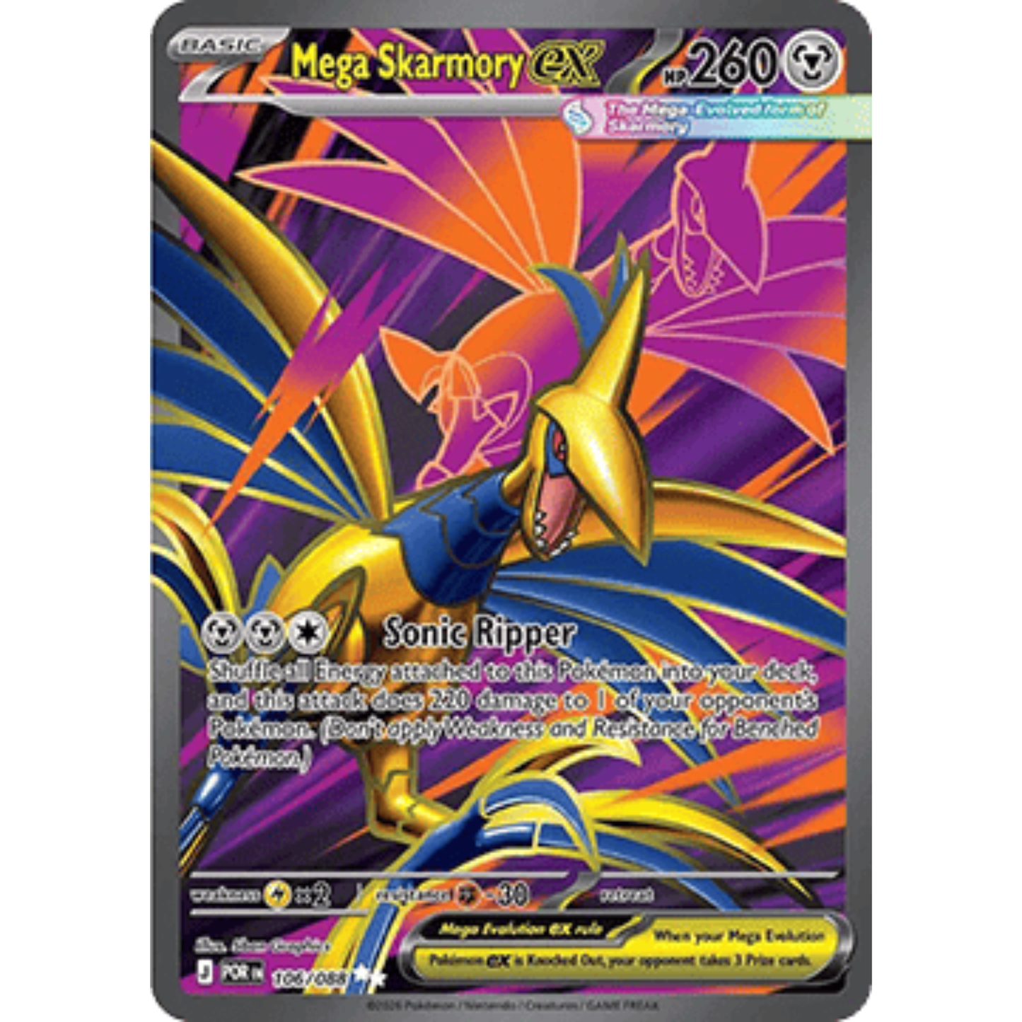 POR 106 - Mega Skarmory ex