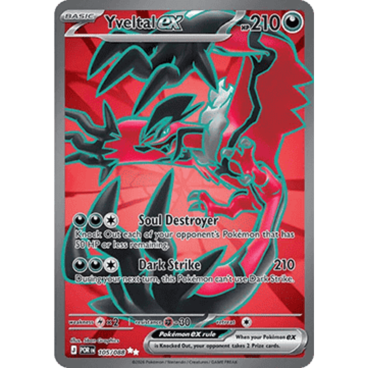 POR 105 - Yveltal ex