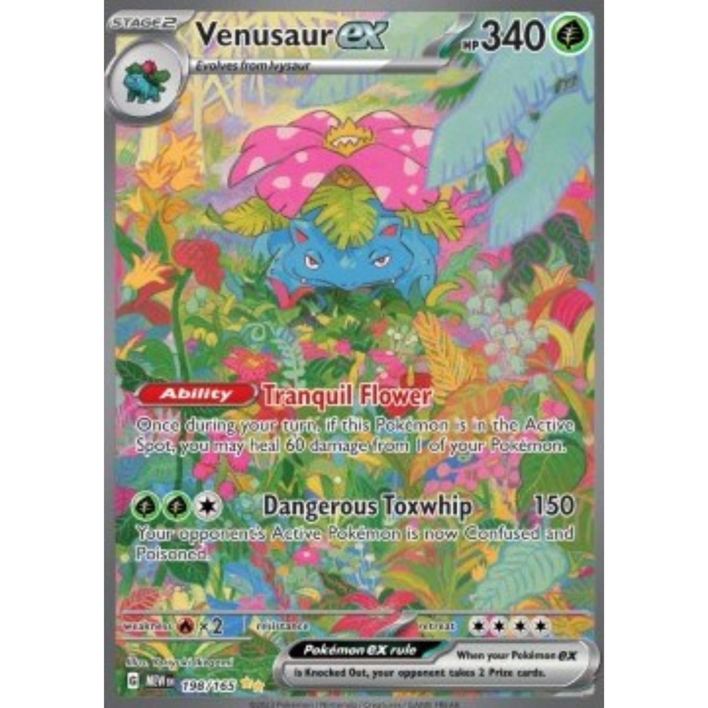 MEW 198 - Venusaur ex