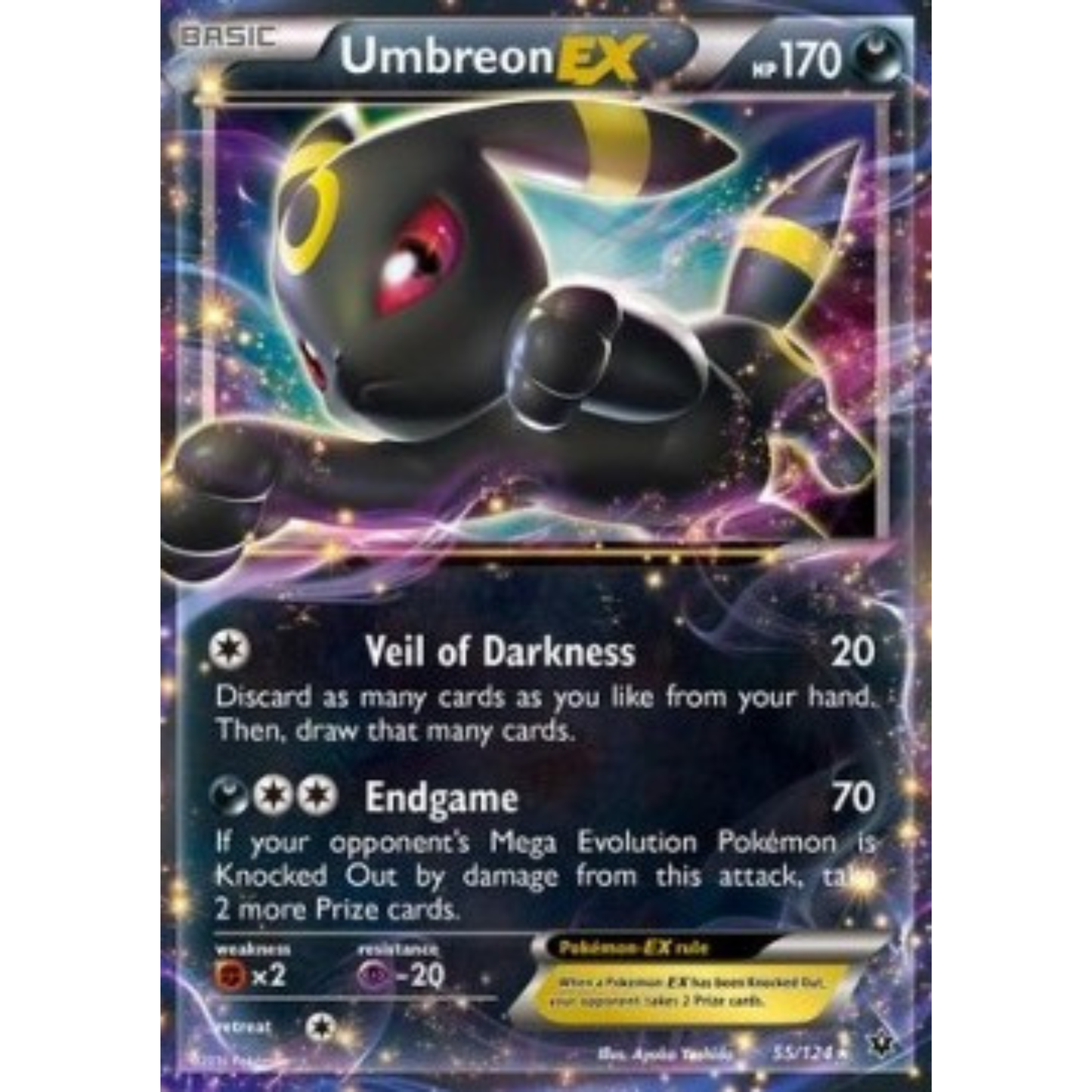 FCO 55 - Umbreon ex *EX/NM"