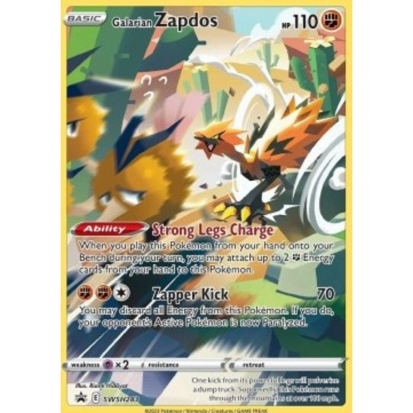 SWSH 283 - Galarian Zapdos