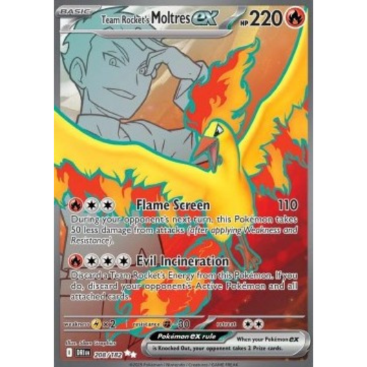 DRI 208 - Team Rocket's Moltres ex