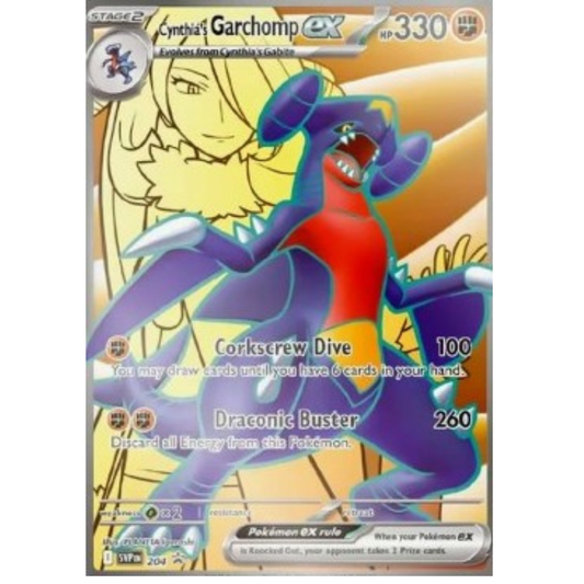SVP 204 - Cynthia's Garchomp ex