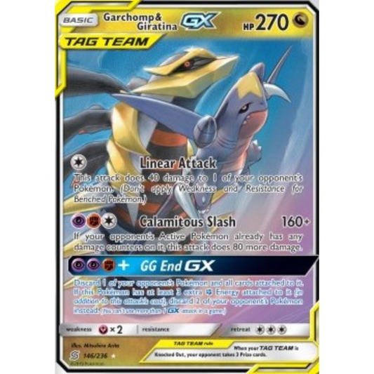 UNM 146 - Garchomp & Giratina GX